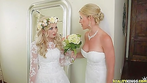 Two Brides, One Groom