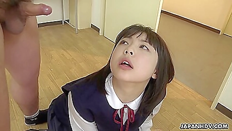 Japanese darling, Tomoyo Isumi sucks dicks, uncensored