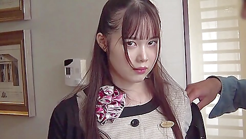 Hot asian with sexy body gets banged by loos seaside