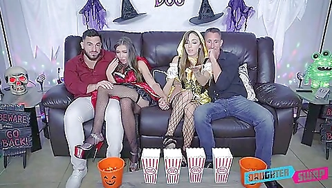 Sexy babe with her boyfriend and talks standards torion